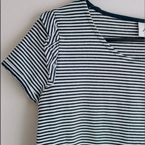 STRIPED T-SHIRT DRESS